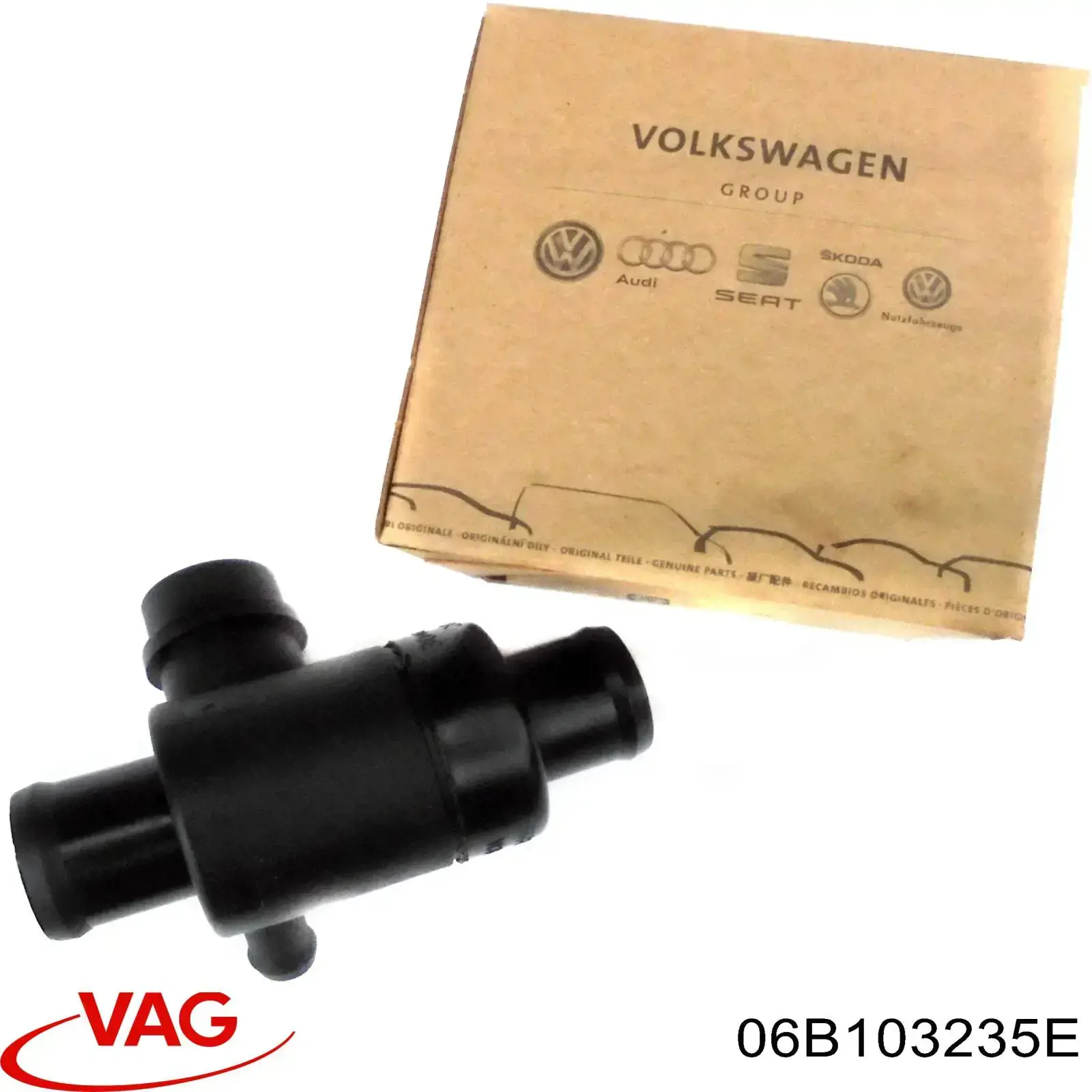 Купити 06B103235E VAG Клапан PCV вентиляції картера