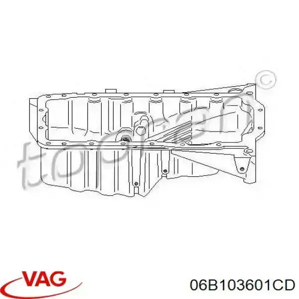 06B103601CD VAG Картер масляний