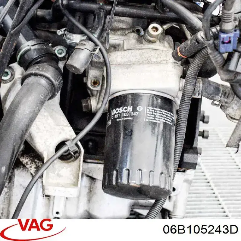 Демпферний шків колінвала VAG 06B105243D