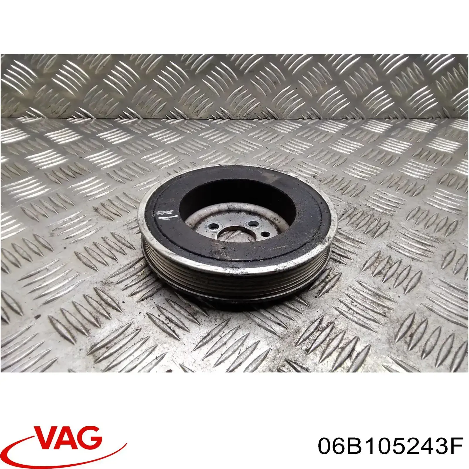 Шків колінвала (демпфер ) VAG 06B105243F ціна, від 17.60 USD