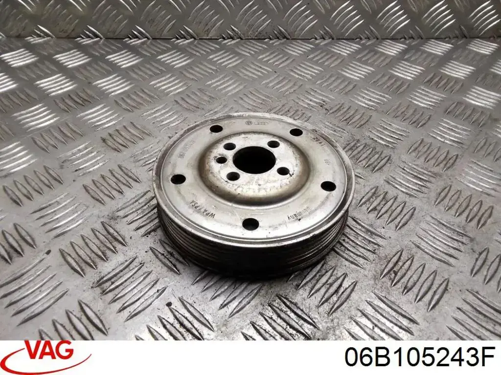 Купити 06B105243F VAG Шків колінчастого вала