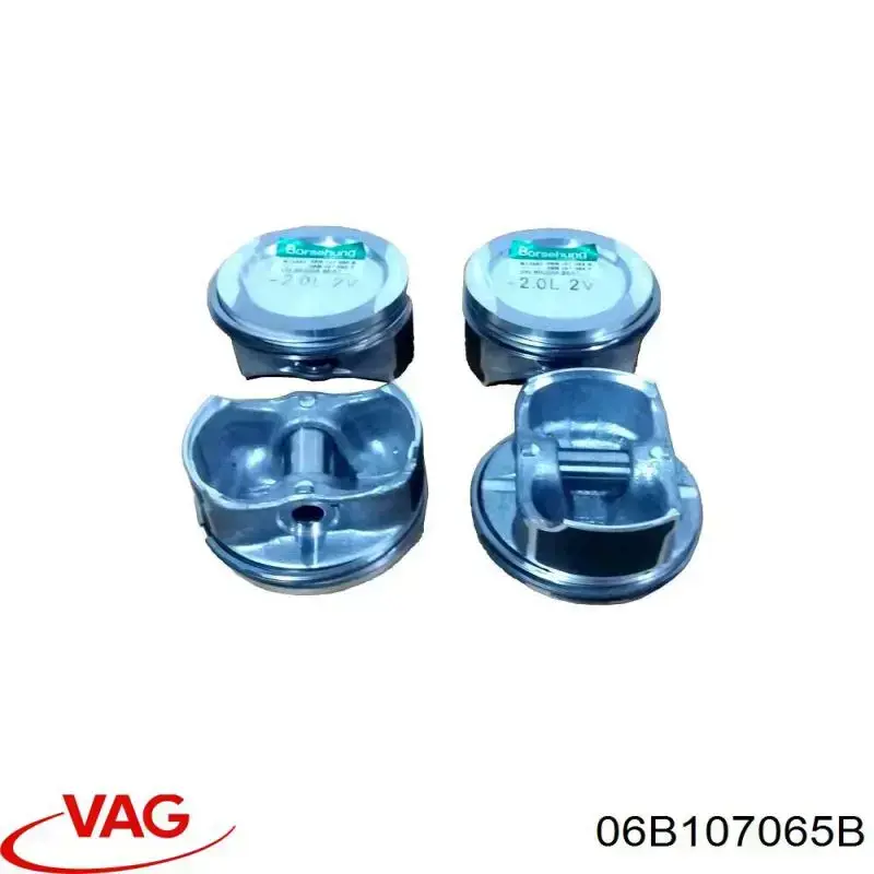 Купити 309200 Mahle Original Поршень в комплекті на 1 циліндр, STD