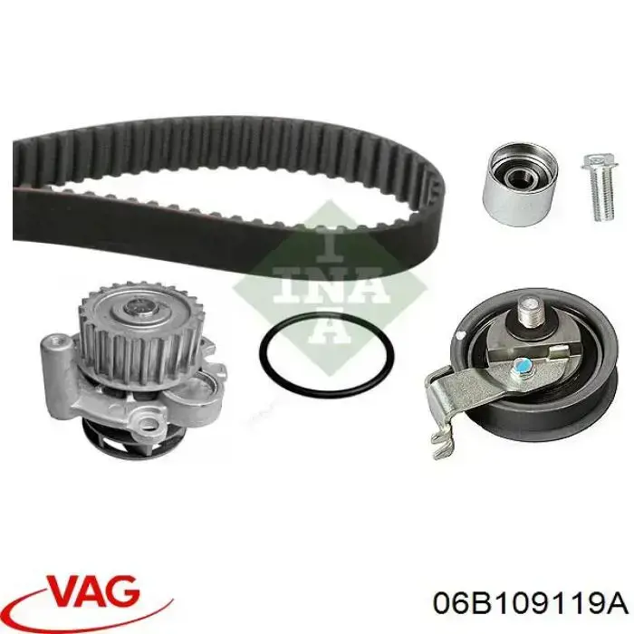Ремінь ГРМ 06B109119A VAG