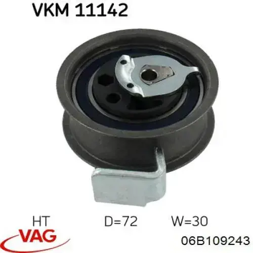 Купити 06B109243 VAG Натяжний ролик