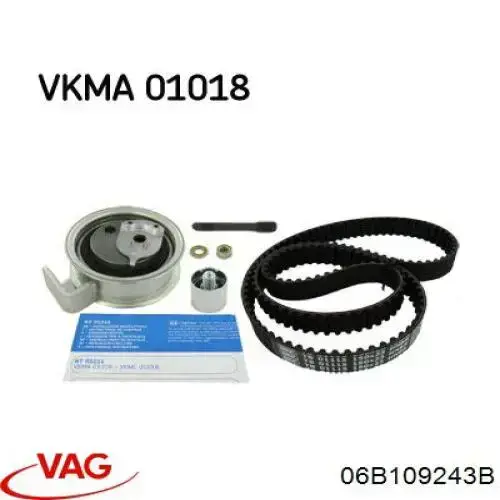 Купити 06B109243B VAG Натяжний ролик