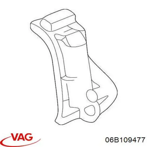 Натягувач ременя ГРМ VAG 06B109477 ціна, від 40.88 USD