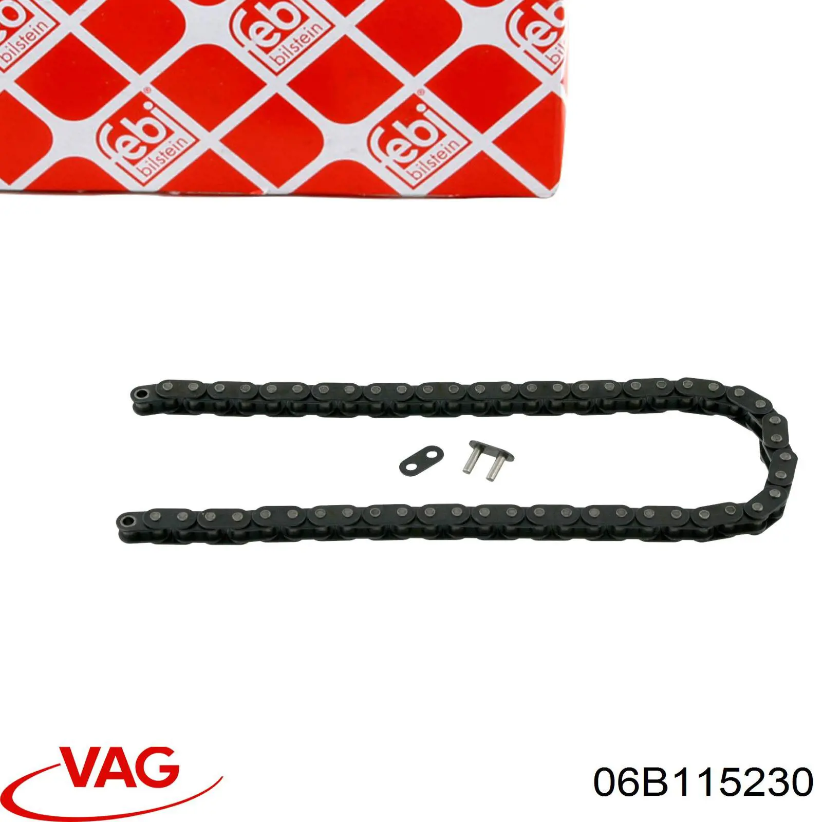 Ланцюг масло насоса VAG 06B115230 ціна, від 21.13 USD