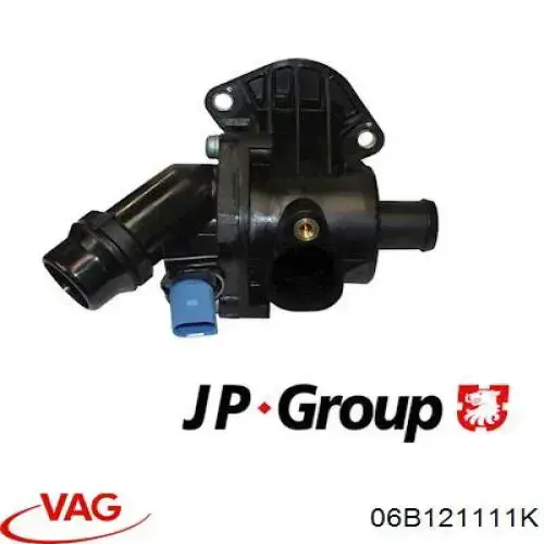 06B121111K VAG Корпус термостата в зборі