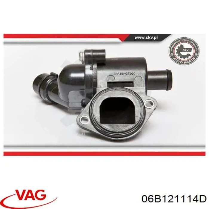 Кожух термостата VAG 06B121114D ціна, від 60.96 USD