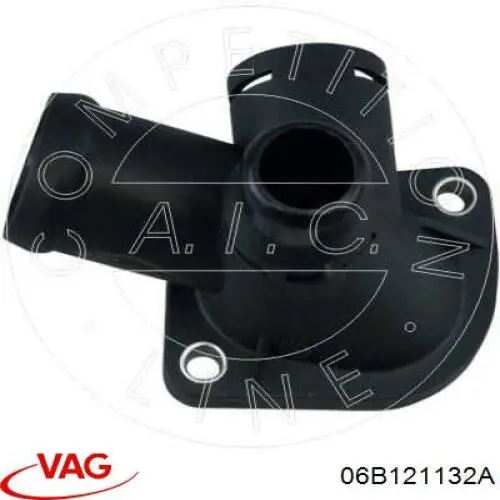 Купити 06B121132A VAG Фланець системи охолодження (трійник)
