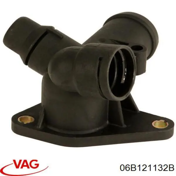 Купити 06B121132B VAG Фланець системи охолодження (трійник)