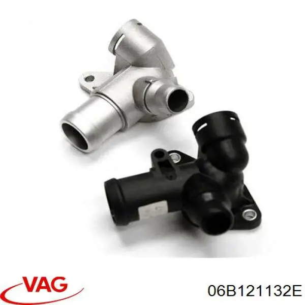 Купити 06B121132E VAG Фланець системи охолодження (трійник)