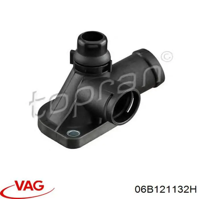 Купити 06B121132H VAG Фланець системи охолодження (трійник)