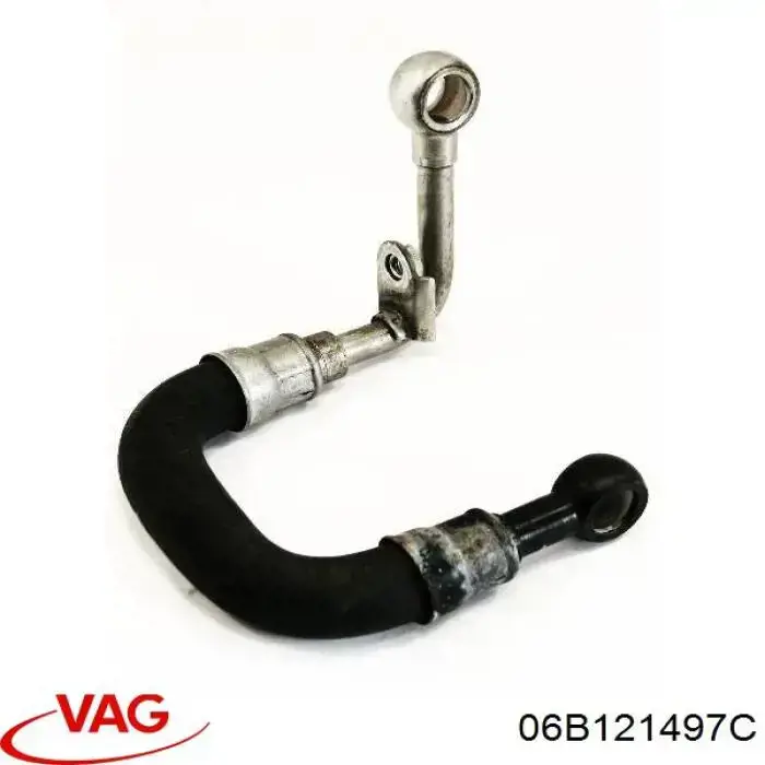 Купити 06B121497C VAG Шланг/патрубок рідинного охолодження турбіни, подача