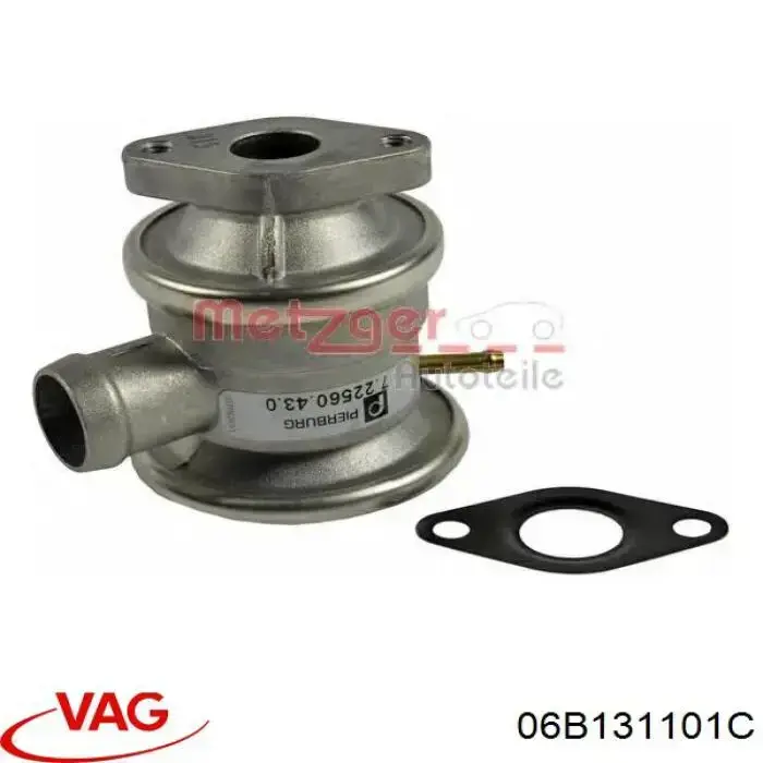 Клапан подачі вторинного повітря VAG 06B131101C ціна, від 21.53 USD