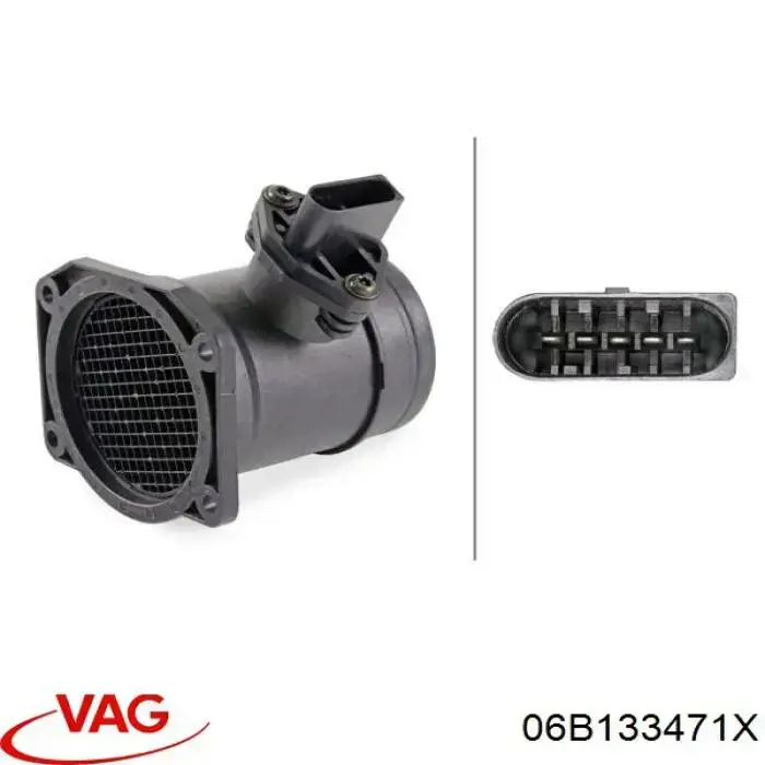Купити 06B133471X VAG Повітромір