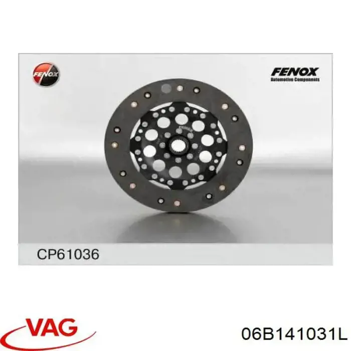 Зчеплення VAG 06B141031L ціна, від 55.67 USD