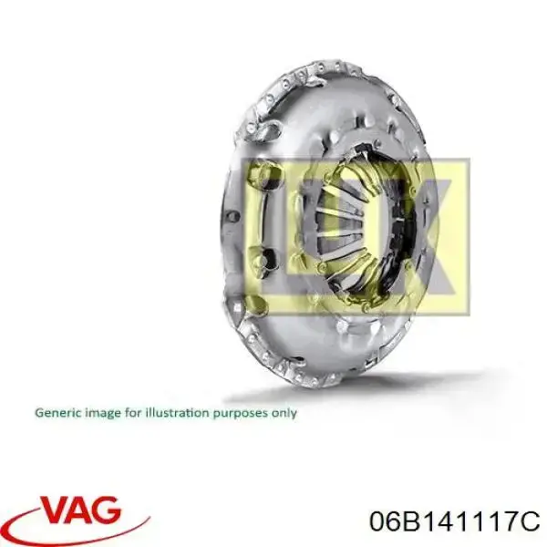 Пелюстковий кошик зчеплення VAG 06B141117C ціна, від 51.90 USD