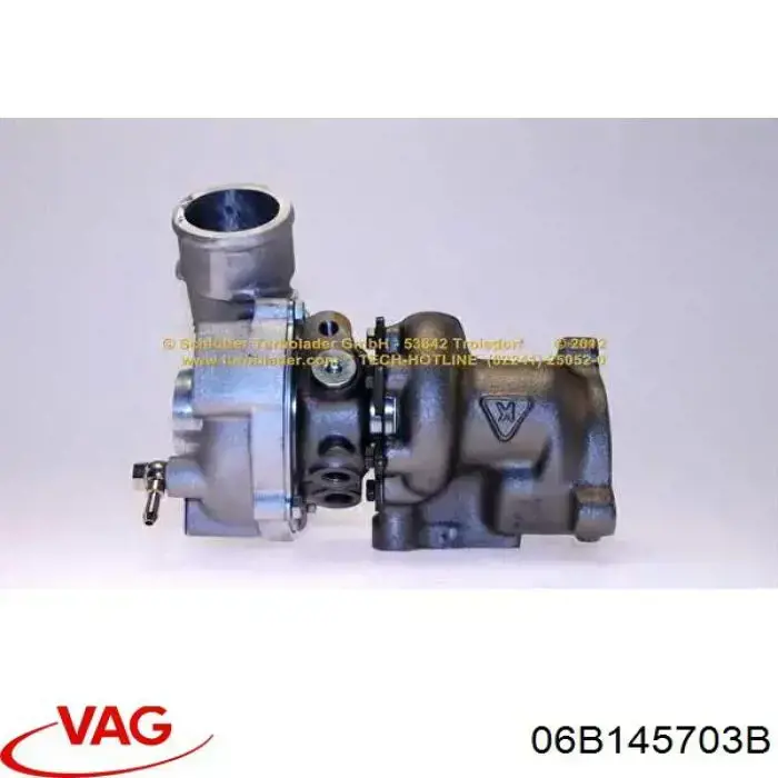 Турбіна VAG 06B145703B ціна, від 627.17 USD