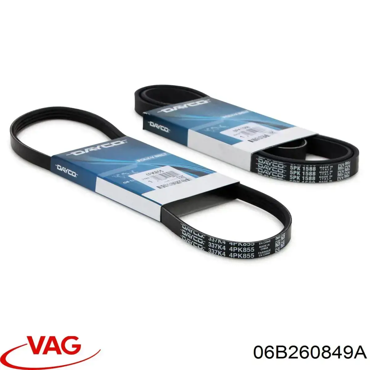 06B260849A VAG Поліклиновий ремінь