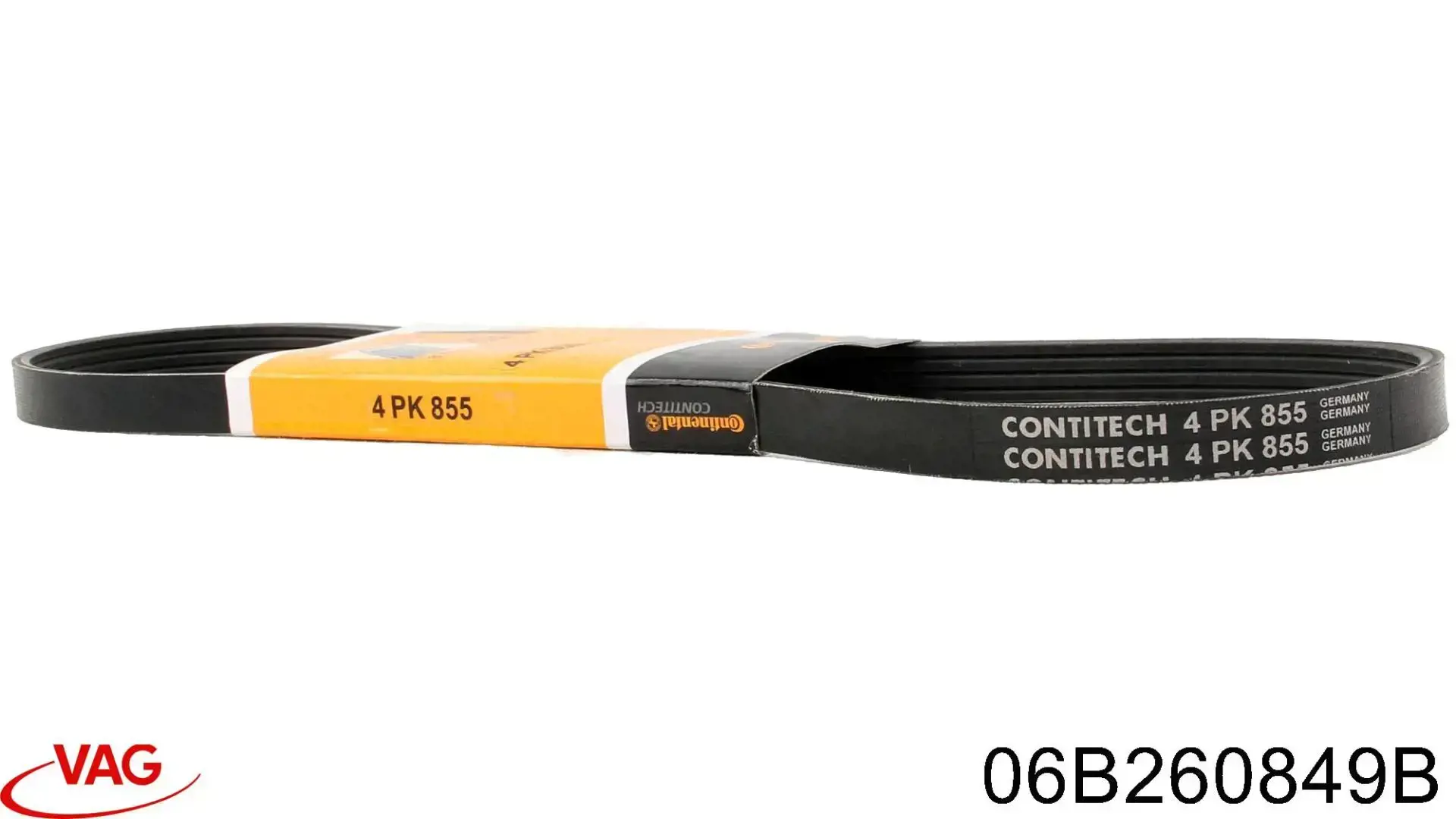 Ремінь генератора 06B260849B VAG
