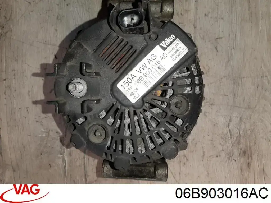 Генератор 06B903016AC VAG