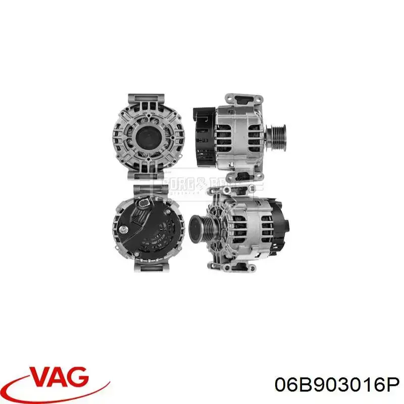 06B903016P VAG Авто генератор