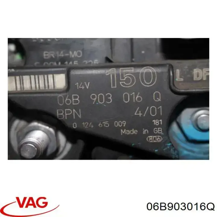 Генератор VAG 06B903016Q ціна, від 59.05 USD