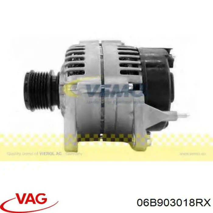 Генератор VAG 06B903018RX ціна, від 114.81 USD