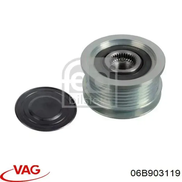 06B903119 VAG Обгонна муфта генератора