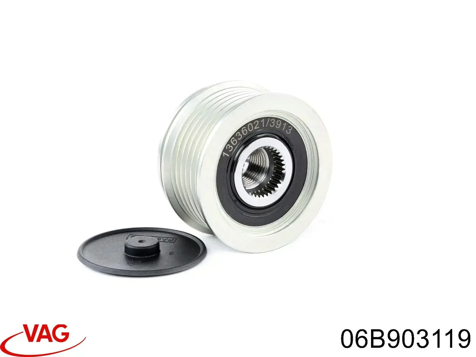 Інерційний шків VAG 06B903119 ціна, від 5.83 USD