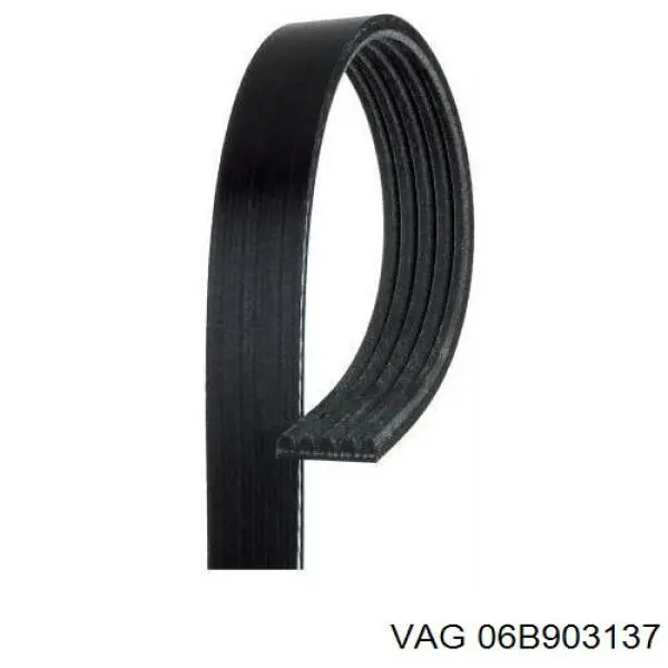 Ремінь генератора 06B903137 VAG