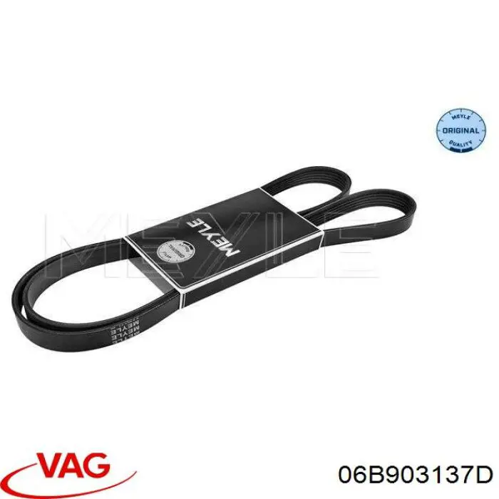 Купити 06B903137D VAG Ремінь генератора