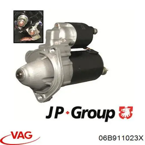 Купити 06B911023X VAG Стартер
