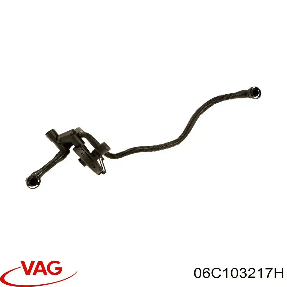 Купити 06C103217H VAG Шланг для видалення повітря