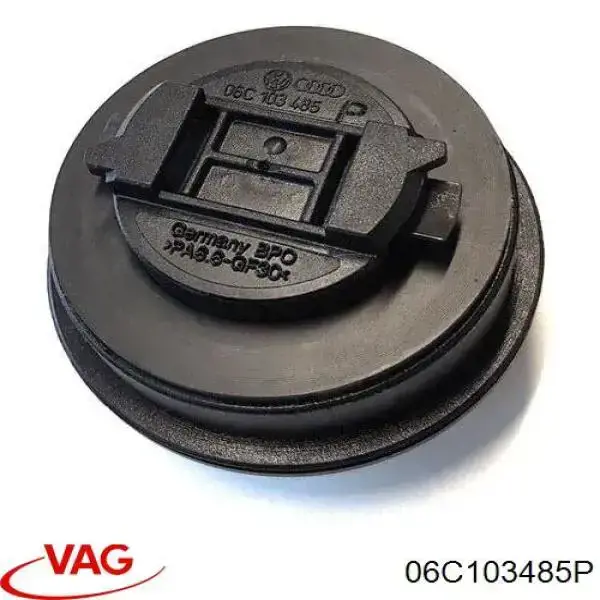 Кришка маслозаливной горловини 06C103485P VAG