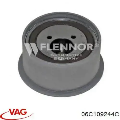 Ролик ременя ГРМ, паразитний VAG 06C109244C ціна, від 42.61 USD