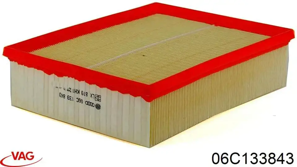 06C133843 VAG Повітряний фільтр двигуна