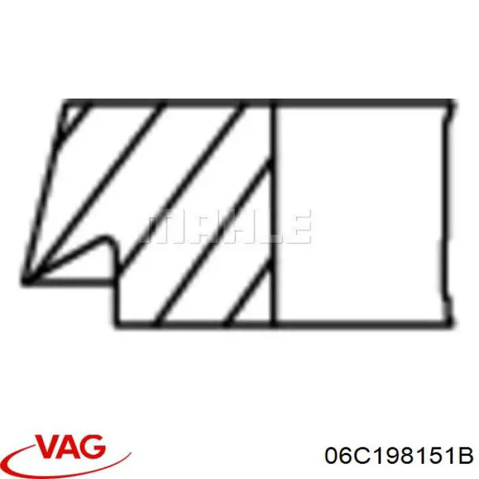  VAG 06C198151B ціна, від 82.44 USD