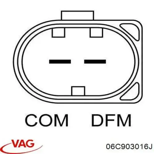 Генератор автомобільний VAG 06C903016J