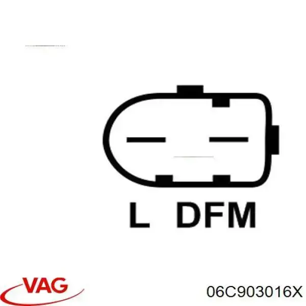 Купити 06C903016X VAG Генератор