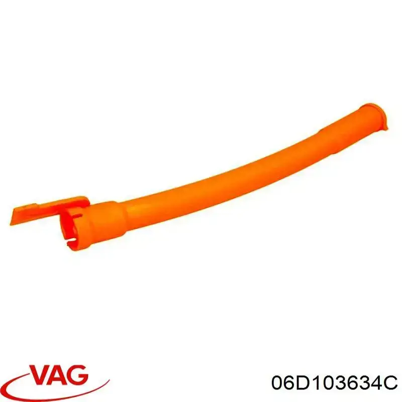 Купити 06D103634C VAG Направляюча щупа-індикатора рівня масла в двигуні