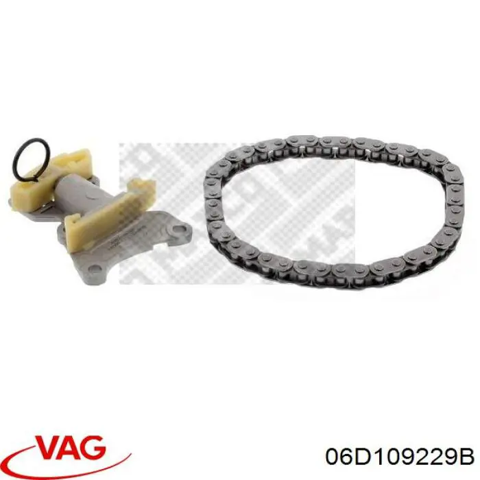 Купити 06D109229B VAG Ланцюг ГРМ, розподілвала