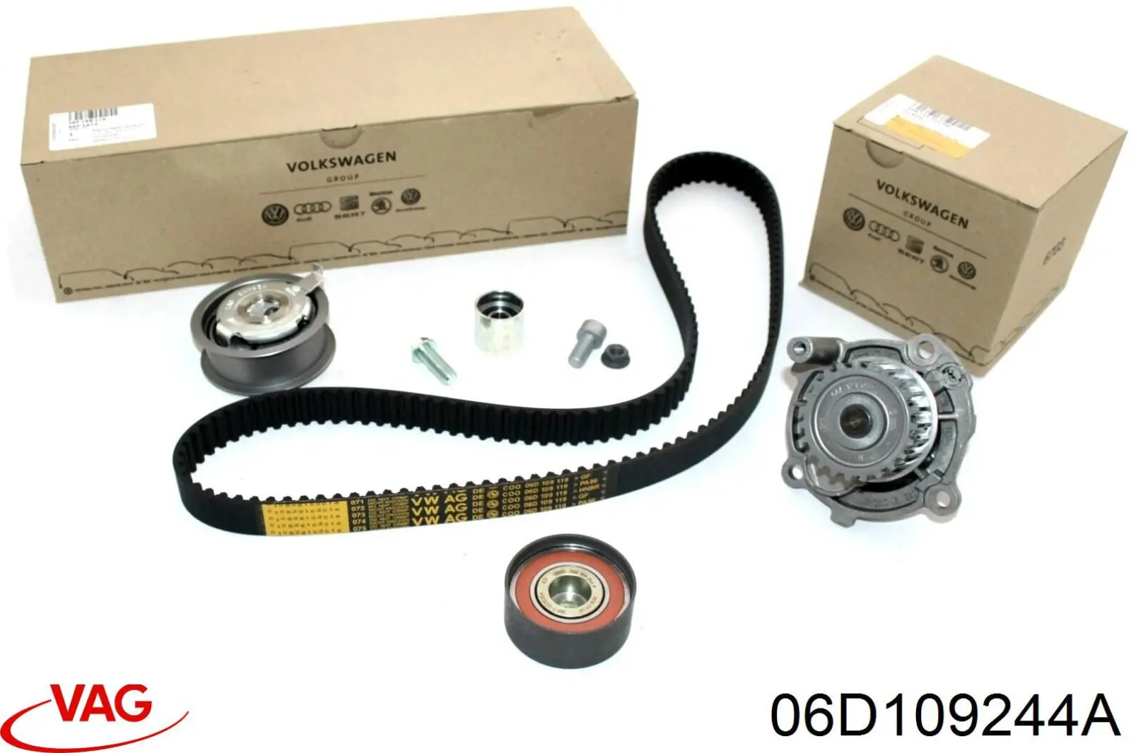 Купити 06D109244A VAG Ролик паразитний ГРМ
