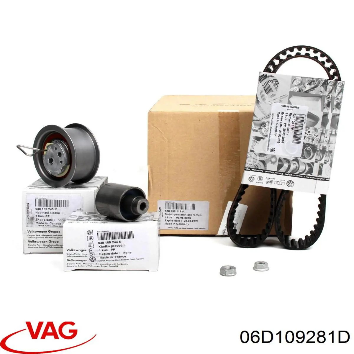 Гідравлічний болт фаз газорозподілу VAG 06D109281D
