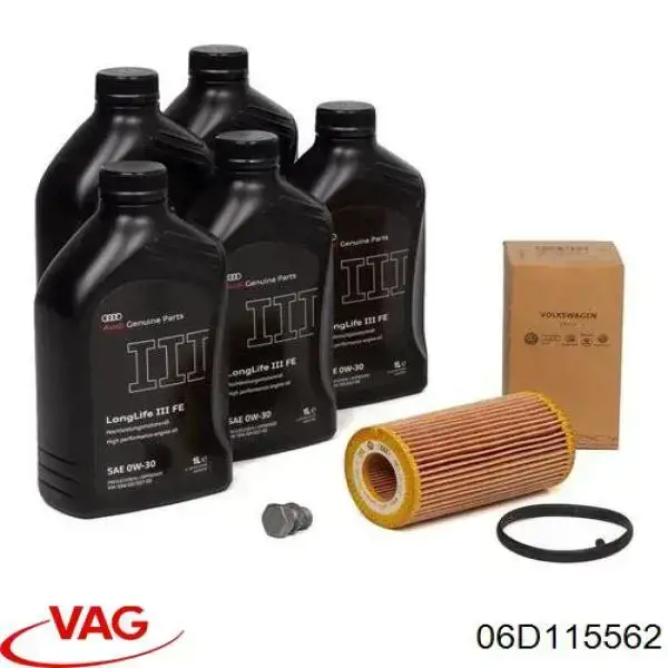 Купити 06D115562 VAG Фільтр очищення масла відцентровий
