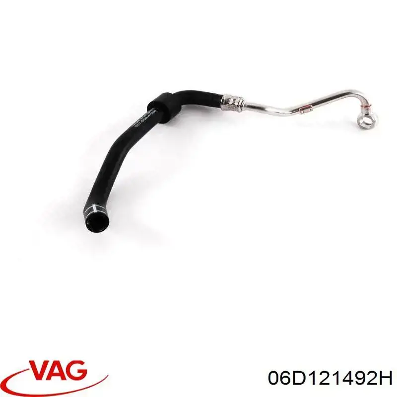Шланг/патрубок рідинного охолодження турбіни, обратка VAG 06D121492F ціна, від 21.39 USD