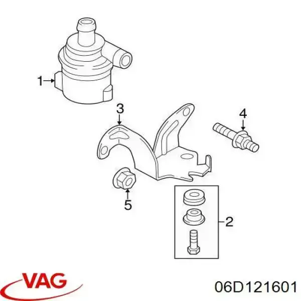 Водяний насос охолодження електричний додатковий SIL PE1689 ціна, від 37.88 USD