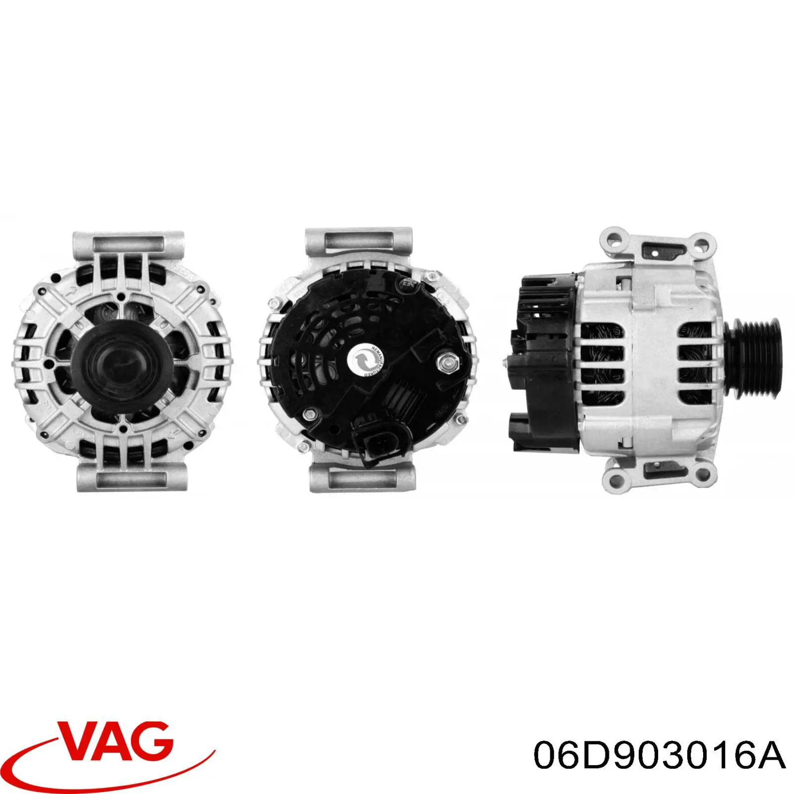 Генератор 06D903016A VAG
