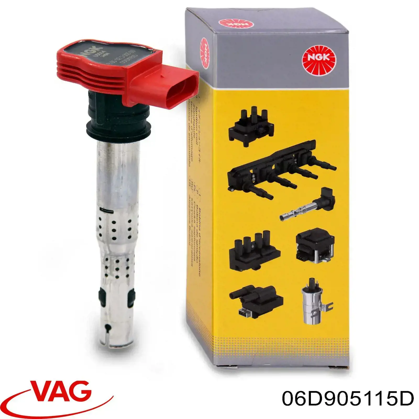 Котушка запалювання VAG 06D905115D ціна, від 22.80 USD